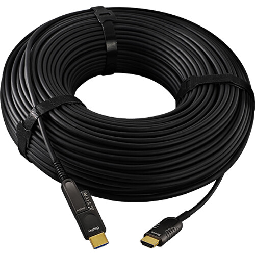 Lumens Fiber/Copper Active HDMI Cable (328')