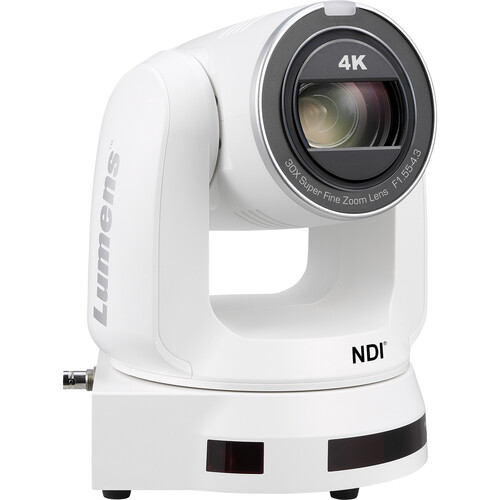 Lumens VC-A71P 4K60 IP PTZ Camera with 30x Optical Zoom (White)