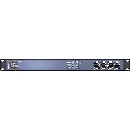 Luminex GigaCore 16T 16-Port Gigabit EtherCon / RJ45 PoE++ Compliant Managed AV Switch