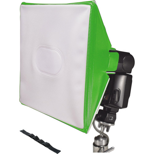 LumiQuest SoftBox III with UltraStrap (Neon Green)