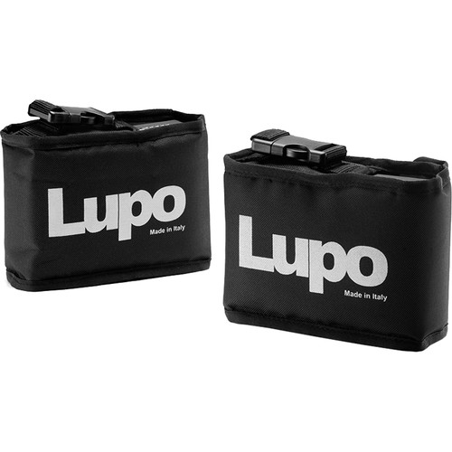 Lupo Bags for Dayled 2000 Batteries (Black 2-Pack)