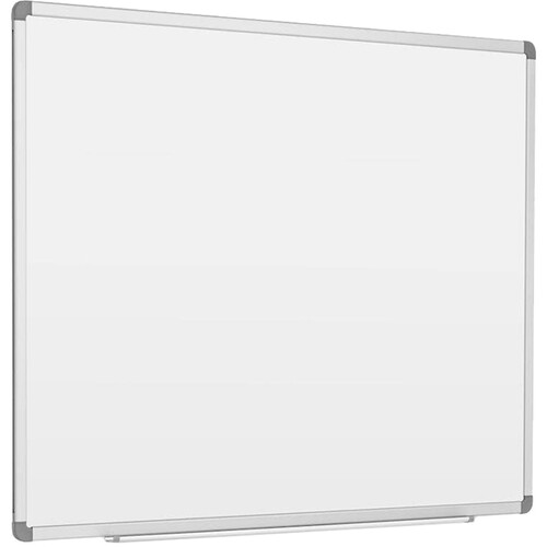 Luxor Porcelain Wall-Mounted Dry-Erase Whiteboard (48 x 36