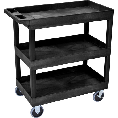 Luxor 3-Shelf Tub Cart (32 x 18