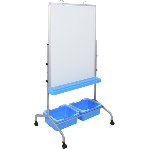 luxor-classroom-chart-stand-with-storage-bins-l330-b-h-photo