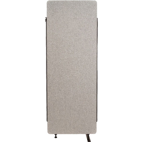Luxor Reclaim Acoustic Room Divider Expansion Panel (Misty Gray)