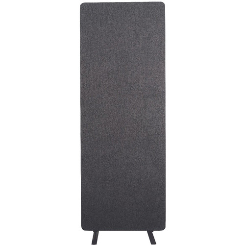 Luxor Reclaim Acoustic Room Divider Expansion Panel (Slate Gray)