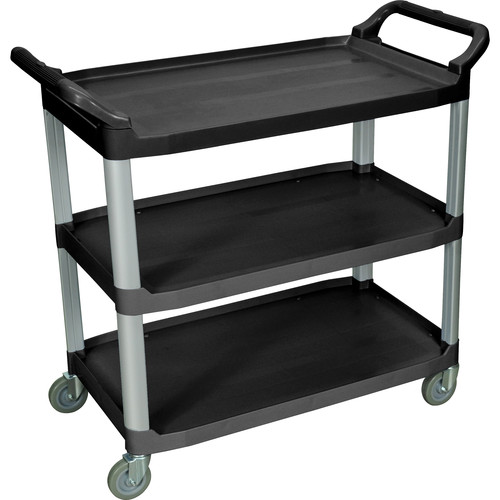 Luxor 3-Shelf Large Serving Cart