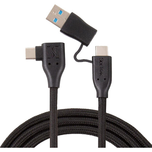 Luxor SideTrak USB-C Cable with Integrated USB-A Adapter (36