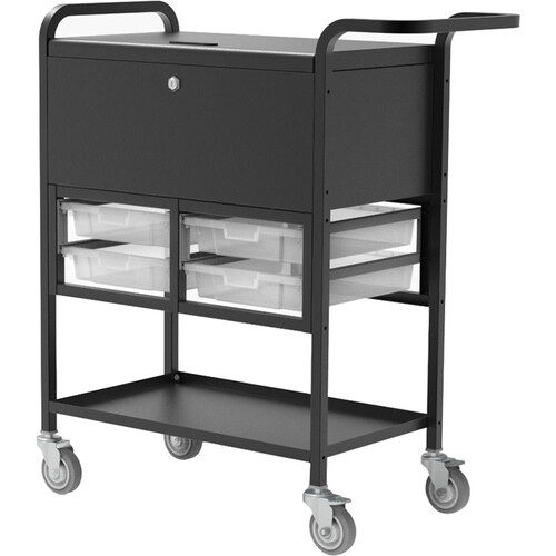 Luxor File Cart with Locking Cabinet and