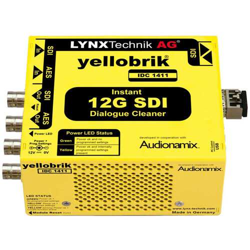 Lynx Technik AG yellobrik IDC 1411 AI Instant Dialogue Cleaner