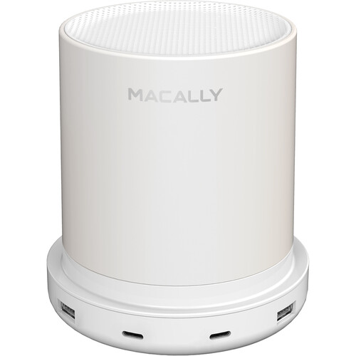 Macally Bedside Touch Lamp with USB-A and USB-C Ports