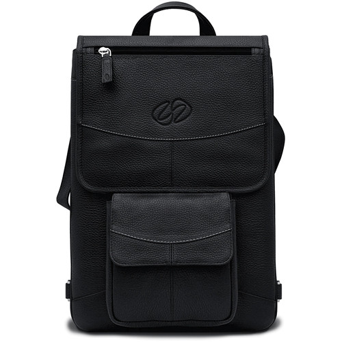 MacCase Premium Leather Flight Jacket Laptop Case (Black)