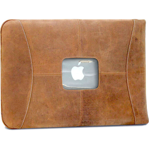 MacCase Premium Leather Sleeve for 14.2