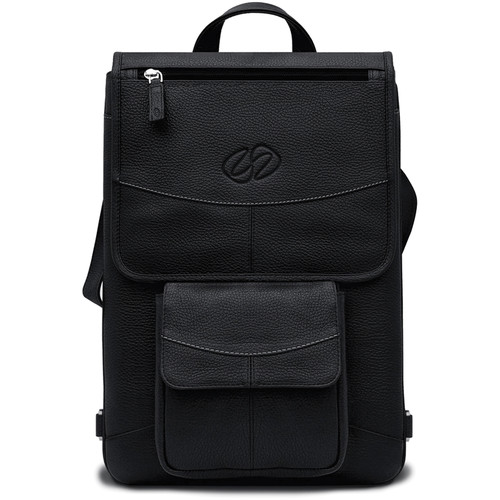 MacCase Premium Leather Briefcase (Black)