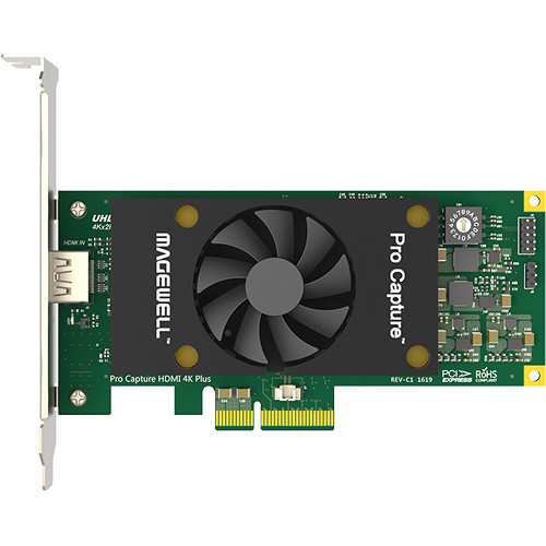 Magewell Pro Capture HDMI 4K Plus Capture Card (1-Channel)