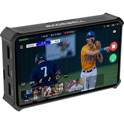 Magewell Director Mini Compact Live Streaming Encoder Switcher Monitor & Recorder