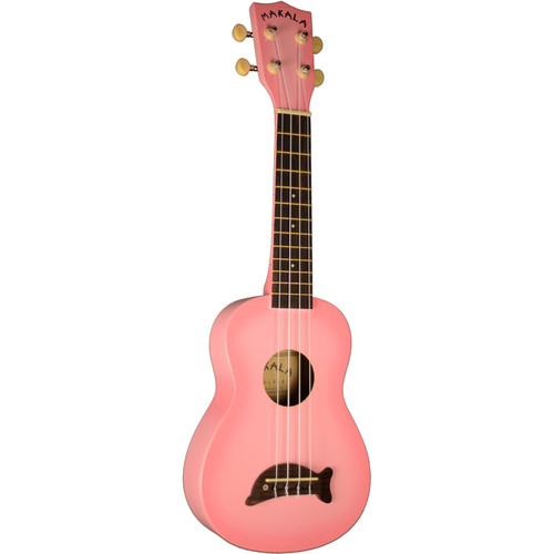 MAKALA Soprano Dolphin Ukulele (Pink Burst)