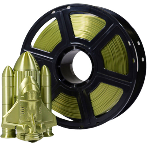 MakerBot 1.75 mm Sketch PLA Metallic Color Series Filament (2.2lb Patina Bronze)