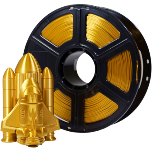 MakerBot 1.75 mm Sketch PLA Metallic Color Series Filament (2.2lb Crown Gold)