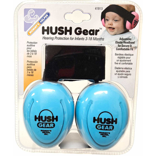 Maloney StageGear Covers Hush Gear Hearing Protection Ear Muffs for Infants (Blue)