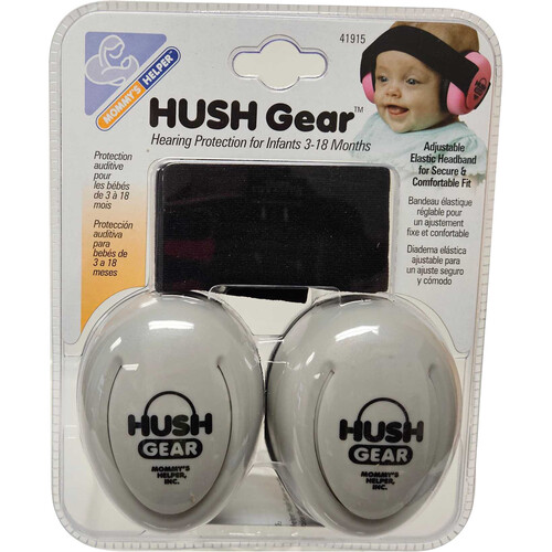 Maloney StageGear Covers Hush Gear Hearing Protection Ear Muffs for Infants (Gray)