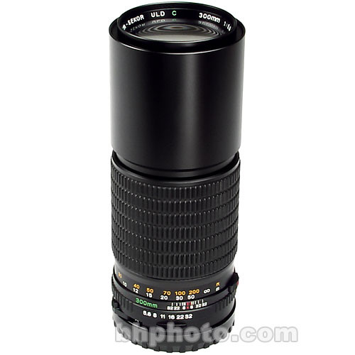 Used Mamiya 300mm f/5.6 Lens 645 210-213 B&H Photo Video