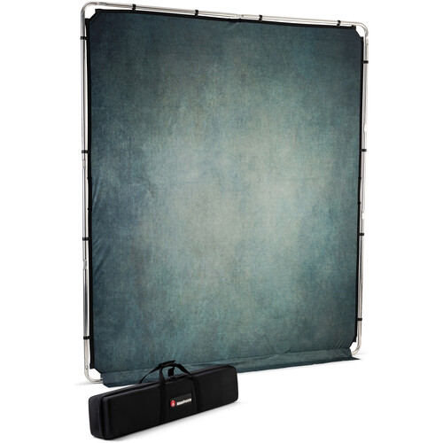 Manfrotto EzyFrame Vintage Background Kit (6.5 x 7.5' Sage)