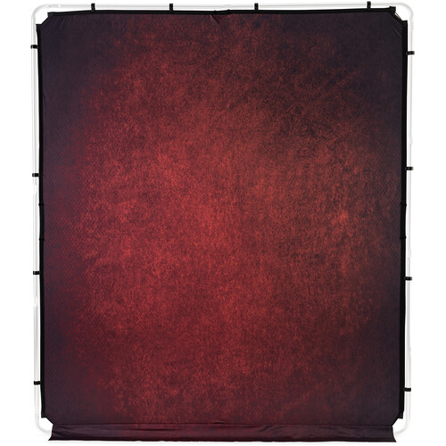 Manfrotto EzyFrame Vintage Background Cover (6.5 x 7.5' Crimson)