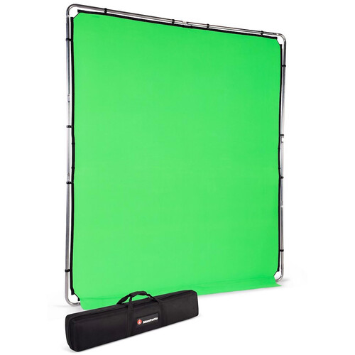 Manfrotto EzyFrame Background Set (Chroma Green 6.5 x 7.5')