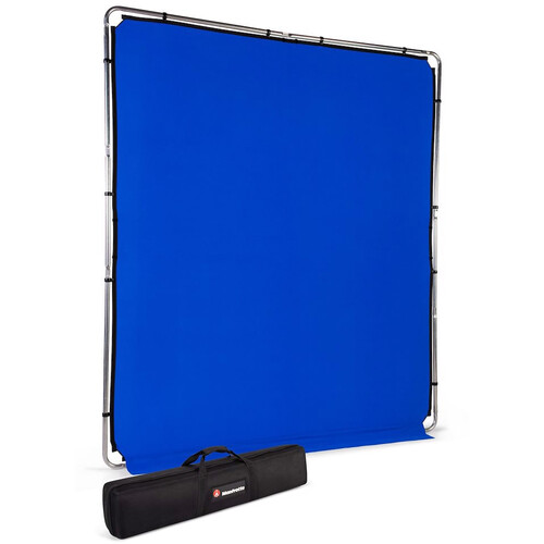 Manfrotto EzyFrame Background Set (Chroma Blue 6.5 x 7.5')