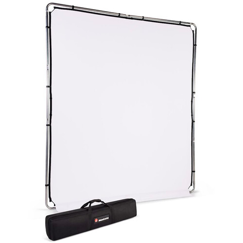 Manfrotto EzyFrame Background Set (White 6.5 x 7.5')