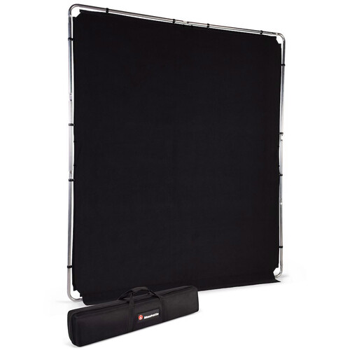 Manfrotto EzyFrame Background Set (Black 6.5 x 7.5')