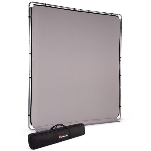 Manfrotto EzyFrame Background Set (Gray 6.5 x 7.5')
