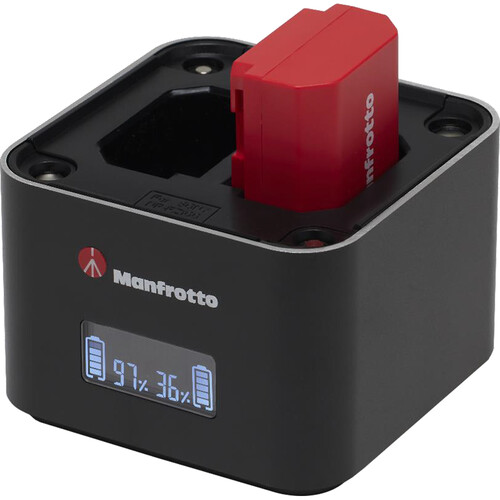 Manfrotto ProCUBE 3 Professional Twin Charger for Select Sony Batteries