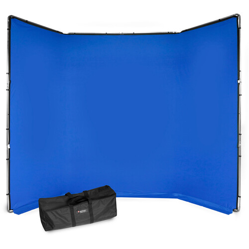 Manfrotto FX Portable Background Kit (Chroma-Key Blue 13.1 x 9.5')