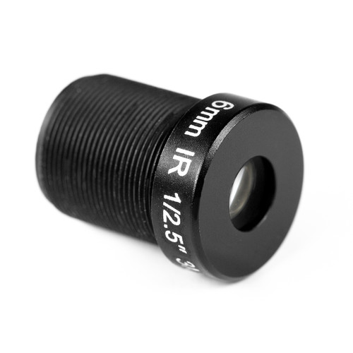 Marshall Electronics 6.0mm f/2.0 M12 3MP IR Lens for CV502-WPMB/WPM