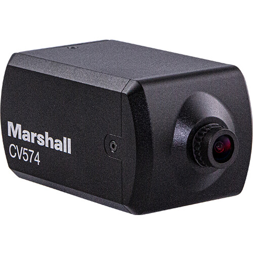 Marshall Electronics CV574 Miniature UHD 4K Camera with NDI|HX3 SRT & HDMI
