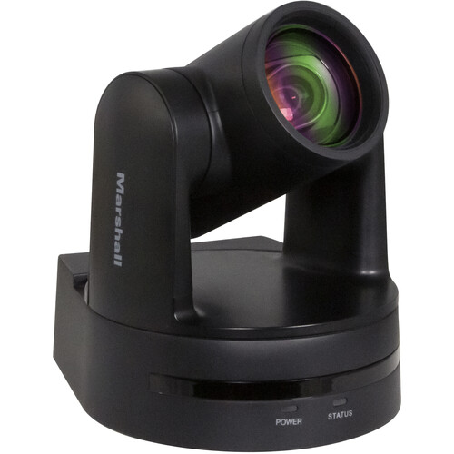 Marshall Electronics CV612-TBI Compact PTZ Camera with AI Auto-Framing (Black)