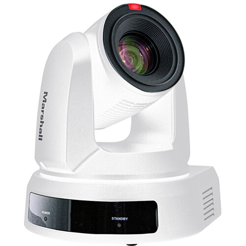 Marshall Electronics 3G-SDI/HDMI/USB 3.0/IP PTZ Camera with 20x Optical Zoom (White)