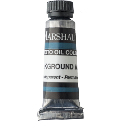 Marshall Retouching Oil Color Paint: Background Aqua - 0.5 x 2