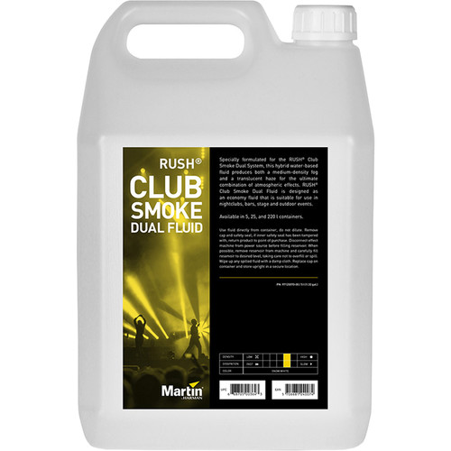 Martin Professional Lighting RUSH Club Smoke Dual Fluid (4 x 5L)