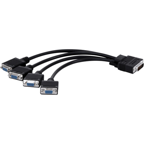 Matrox 1' (0.3m) Quad Analog Upgrade Cable