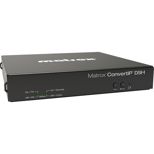 Matrox ConvertIP DSH Transmitter / Receiver and IP Video Gateway