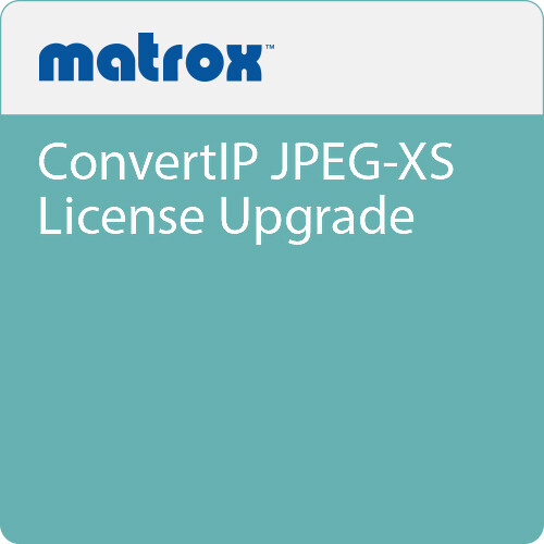 Matrox ConvertIP JPEG-XS License Upgrade