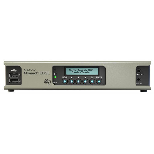 Matrox Monarch EDGE S1 Simultaneous Encode/Decode Appliance