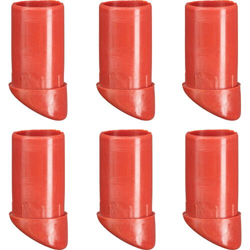 Matthews Rubber Feet for C-Stand (Orange 6-Pack)