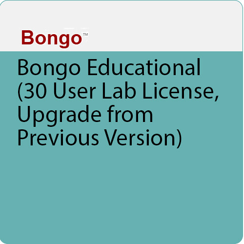 McNeel Bongo 2 Upgrade (30-User License Educational Download)