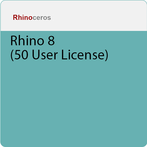 McNeel Rhino 8 (50-User License Download)
