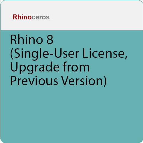McNeel Rhino 8 Upgrade (Single User License Download)