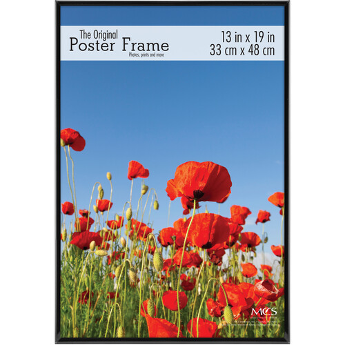 MCS Poster Frame with Masonite Back (Black 13 x 19